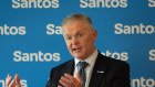Santos chief executive Kevin Gallagher:  a disciplined (but not low-cost) operator 