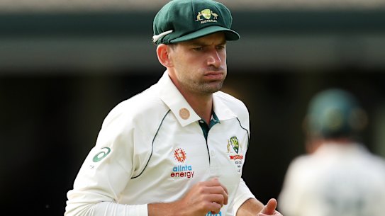 Burns in the field for Australia A over the weekend.