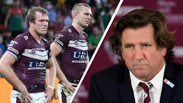 Jake and Tom Trbojevic asked for a Des Hasler clause in their contracts.