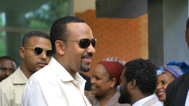 Abiy Ahmed, Prime Minister of Ethiopia.