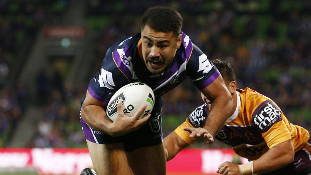 Regular full-back Jahrome Hughes is back for Storm after  missing last week's game with concussion.