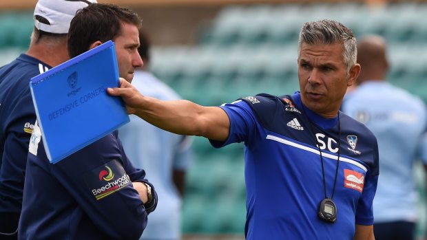 Man in charge: Former Sydney FC star Steve Corica has been named as the club's new head coach.