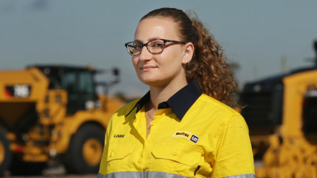 Apprentice trainer Louise Azzopardi.