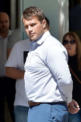 Eric Thomas, then known as Gable Tostee, at a previous Supreme Court appearance.