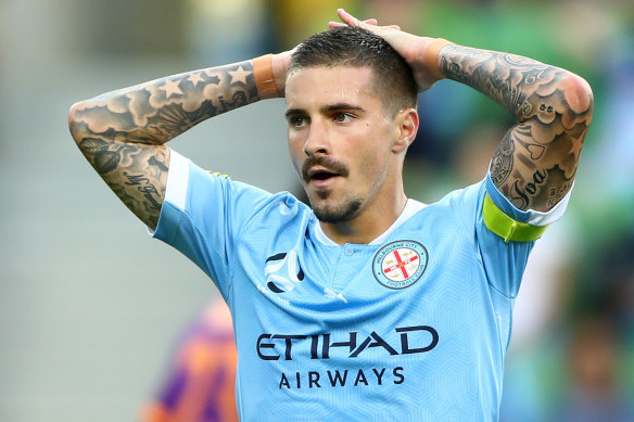 Jamie Maclaren scored City’s goal but had several other unsuccessful chances.