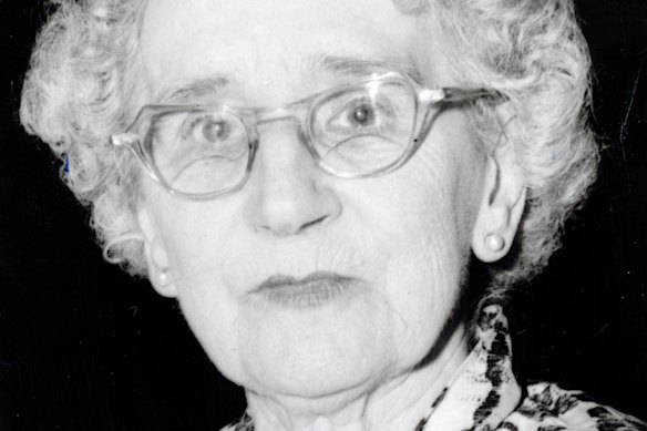 Dame Elizabeth Couchman, a founding vice-president of the Liberal Party, in 1960.