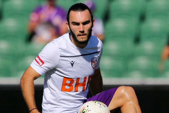 Nicholas D'Agostino was on target for the Socceroos in their win over Uzbekistan.