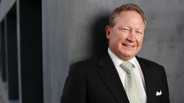Motivated: Andrew 'Twiggy' Forrest is adamant the Western Force won't lie down. 