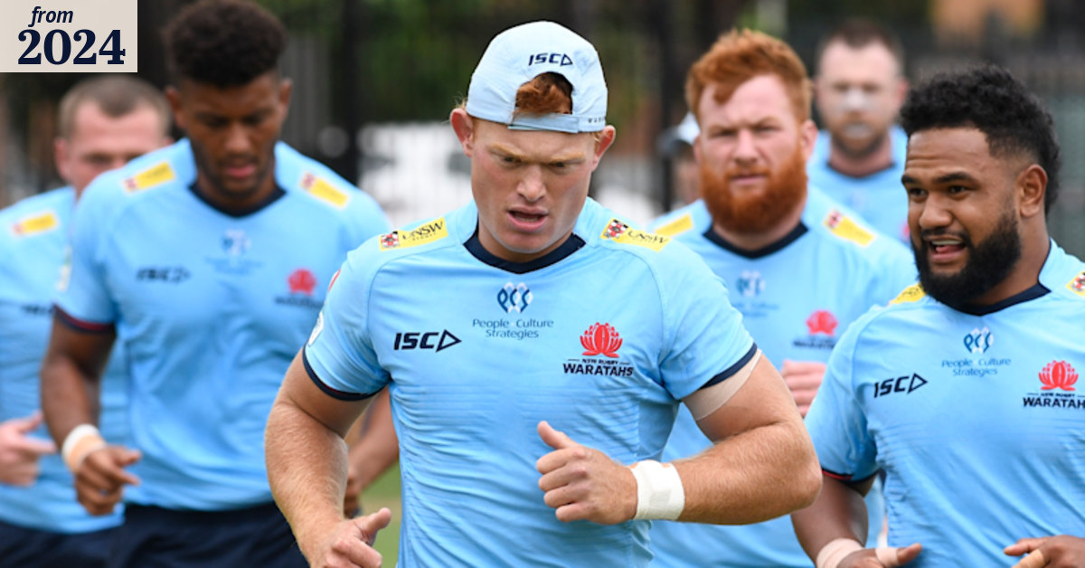 Super Rugby 2024: Tane Edmed happy with NSW Waratahs and Wallabies ...