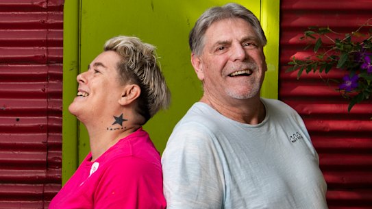 Vivienne and Ray, participants in Space 22.