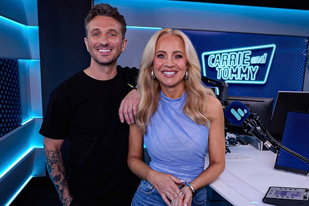 Tommy Little and Carrie Bickmore