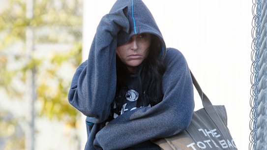 Brailey leaves Amber Laurel Correctional Facility in Sydney’s west on Wednesday.