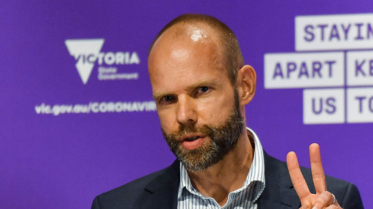 Victoria’s commander of testing and community engagement Jeroen Weimar.