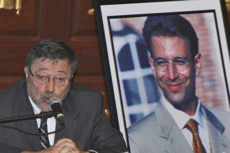 Judea Pearl, father of American journalist Daniel Pearl, who was killed by terrorists in 2002. 