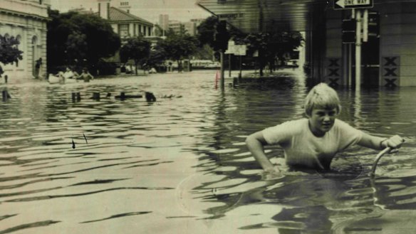 Brisbane’s 1974 floods - the result of Cyclone Wanda.