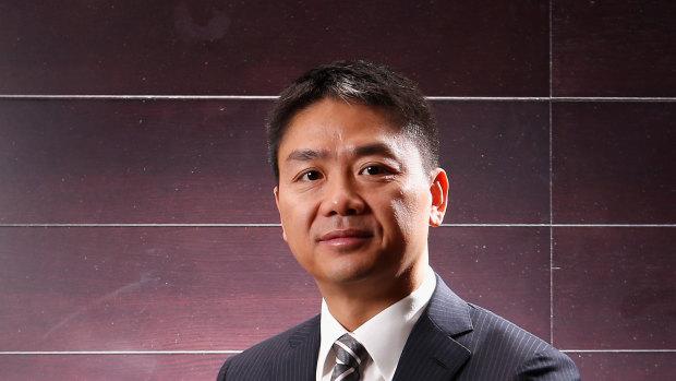 Billionaire Richard Liu. 