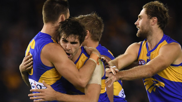 Ball magnet Andrew Gaff is in hot form for the Eagles at the right time.