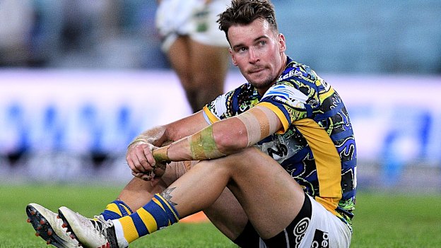 Eels captain Clint Gutherson.