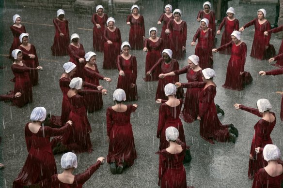 The graphic novel of The Handmaid’s Tale is one of the many books targetted for banning in the US.