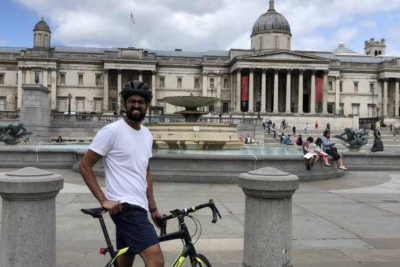 Danushka Silva, 31, in London.