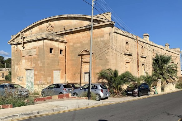 Still standing despite relentless air raids in WWII, a fire in 1998 and ambitious property developers, Australia Hall in Malta.