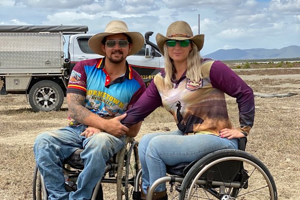 The couple first met at the Princess Alexandra Hospital while Katie was working as peer support worker and Jimmy was recovering from his accident. 