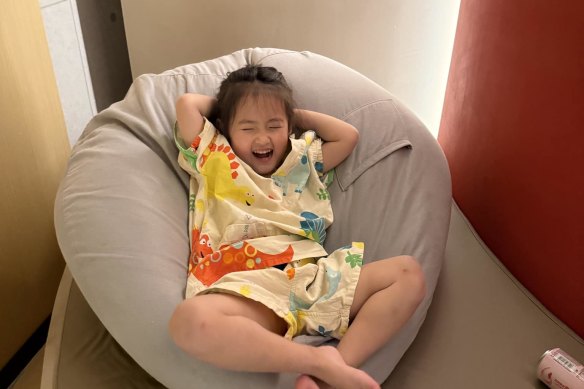 Three-year-old Mila died after she was struck by a car at Endeavour Hills.