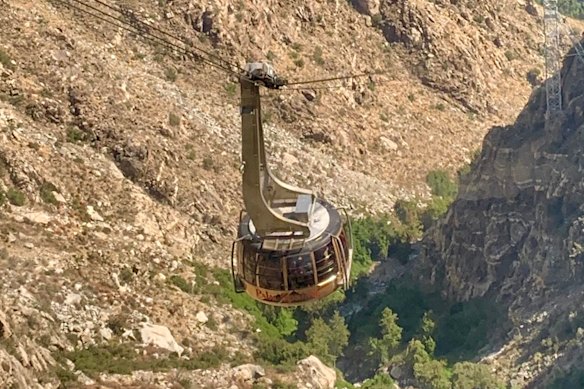 A lift into the mountains.