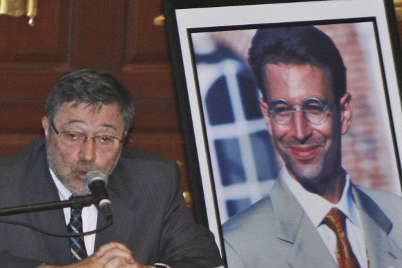 Judea Pearl, father of American journalist Daniel Pearl, who was killed by terrorists in 2002. 