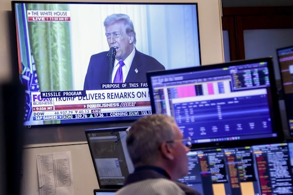 Markets are down amid concerns over the Iran war.