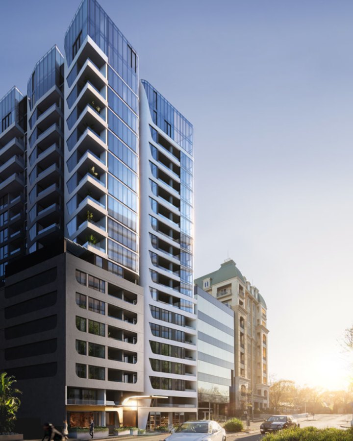 Novus has plans for an 18-storey BTR building in Melbourne.