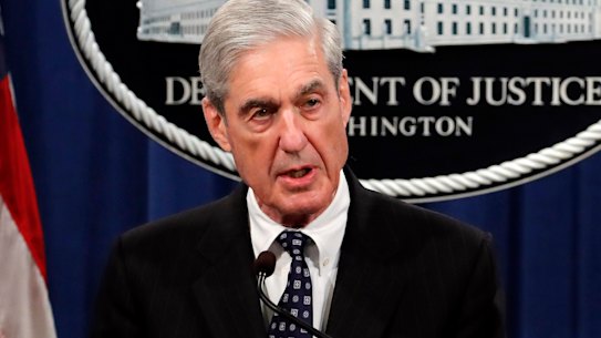 Special counsel Robert Muller made his first public comments on his two-year investigation.