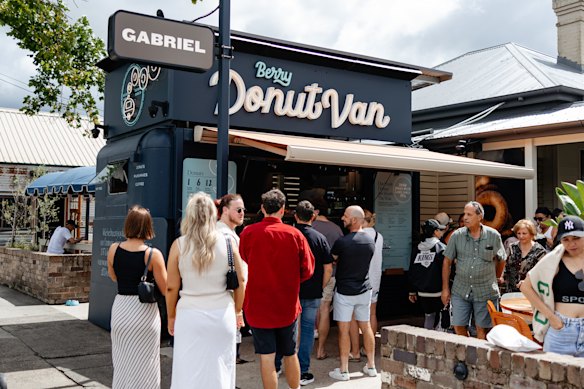 The famous Berry Donut Van.