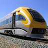 The Prospector, on track form East Perth to Kalgoorlie.