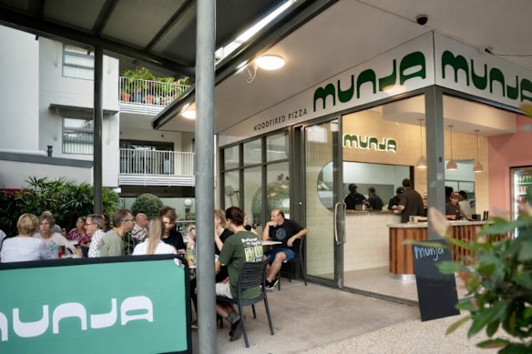 Munja Pizza in Wynnum.