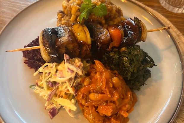 At Seven Colours Eatery we dined on tasty veggie bowls made of traditional sorghum, spinach, chakalaka, samp and beans and pap. 