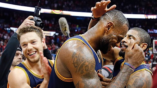 Melbourne United’s Matthew Dellavedova won and NBA championship alongside LeBron James at Cleveland.