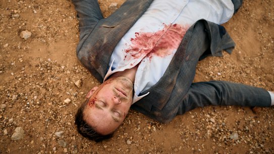 Michael Dorman as Detective Ivan Lucic in Treasure and Dirt.