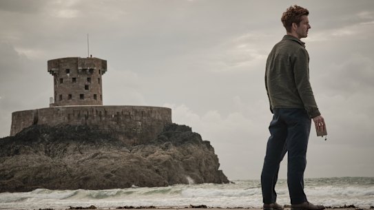 Damien Moloney as Jim Bergerac in the reboot of Bergerac, which, like the original, is also set on the Channel Island of Jerse.