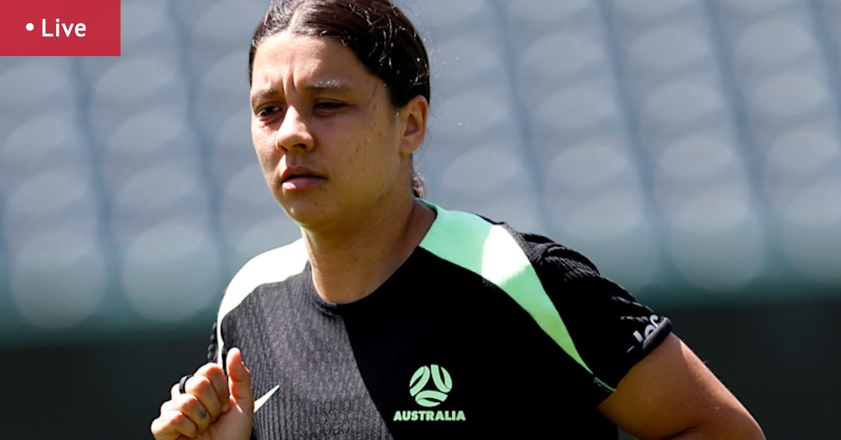 Matildas v New Zealand LIVE updates: Sam Kerr absent from starting line-up