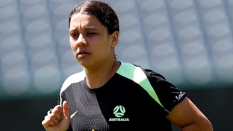 Matildas v New Zealand LIVE updates: Sam Kerr absent from starting line-up, didn’t warm up