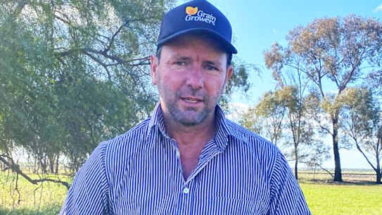 GrainGrowers Australia chairman Brett Hosking. 
  