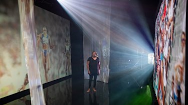 Cathy Freeman in a scene from the documentary Freeman.