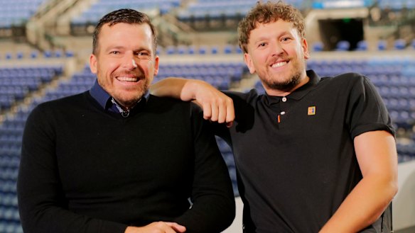 Kurt Fearnley and Dylan Alcott.