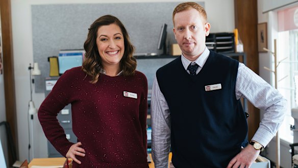 Celia Pacquola and Luke McGregor return as Emma and Daniel for a fourth season of their ABC comedy, Rosehaven.