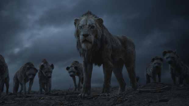 Florence Kasumba, Eric Andre and Keegan-Michael Key voice the hyenas, and Chiwetal Ejiofor is the voice of Scar in The Lion King, directed by Jon Favreau.