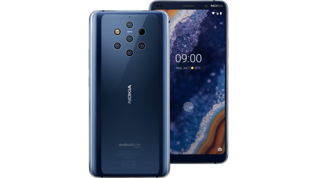 The Nokia 9 PureView has five rear cameras, six if you count the time of flight.
