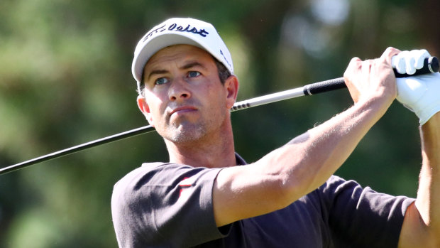 Adam Scott says a spot in Tokyo for next year's Olympic Games is "not a priority".