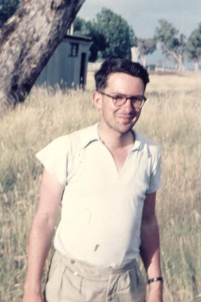 Eric Wilkinson on New Year’s Eve 1958, aged 20.