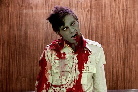 A classic zombie from George Romero’s 1978 film <i>Dawn of The Dead</i>.